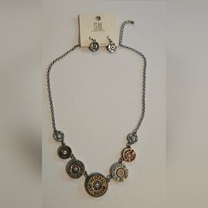 Silver and Gold Necklace
